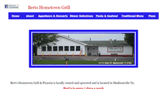 Desktop Screenshot of bertsgrill.com